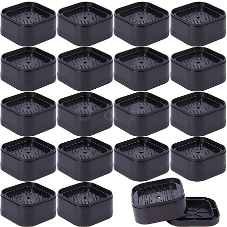 Plastic Washing Machine Leg Floor Protectors AJEW-WH0606-87A-1
