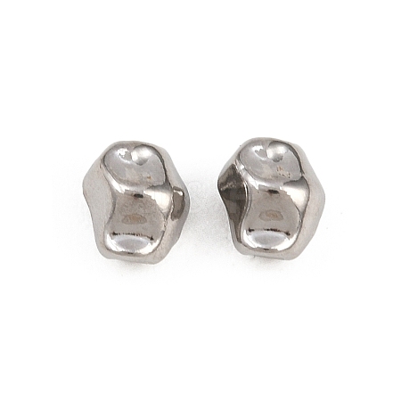 Irregular 304 Stainless Steel Beads STAS-D394-03F-P-1