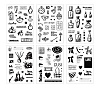 Black and White Series Picture Stickers LS-STIC-Q005-03C-1