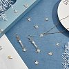 18Pcs Brass Charms KK-FH0001-94-2