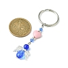 Glass & Acrylic Pendant Keychain KEYC-JKC00642-04-3