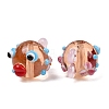 Handmade Bumpy Lampwork Beads LA-CBAB541-01A-2
