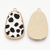 Eco-Friendly Cowhide Leather Pendants FIND-N049-03R-2