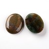 Oval Natural Indian Agate Cabochons G-I171-30x40mm-12-2
