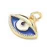 Brass Enamel Pendants KK-CBA3F25-04G-03-2