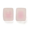 Frosted Acrylic European Beads OACR-G012-14C-2