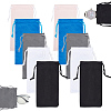 20Pcs 5 Colors Microfiber Eyeglasses Pocket Pouches AJEW-NB0005-56-1