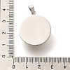 Anti-Tarnish 304 Stainless Steel Pendants STAS-U035-32P-3