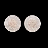 1-Hole Resin Alloy Shank Buttons FIND-B065-03G-09-1