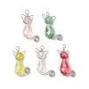 Glass Pendants PALLOY-JF02989-1