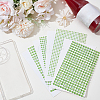 4 Sheets 4 Styles Acrylic Imitation Pearl Stickers Paper Sheets for Craft DIY-SP0002-64C-4