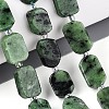 Natural Ruby in Zoisite Beads Strands G-T138-26A-09-1
