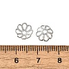 Rack Plating Brass Bead Caps KK-F090-21P-02-3