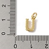 Rack Plating Brass with ABS Plastic Imitation Pearl Charms KK-B092-30U-G-3