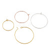 Brass Wine Glass Charm Rings KK-CD0001-05-6