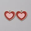 Alloy Enamel Pendants ENAM-WH0058-022C-2