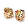 Alloy Enamel European Beads FIND-Q115-10G-2