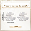 1 Pair Alloy Stud Earrings EJEW-LP0007-105P-2