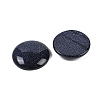 Synthetic Blue Goldstone Cabochons G-H1596-FR-25mm-29-2