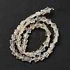 Transparent Glass Beads Strand X1-GLAA-F112-04K-4