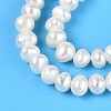 Natural Cultured Freshwater Pearl Beads Strands PEAR-T006-16B-4