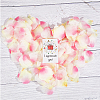 Cloth Artificial Rose Petals DIY-WH0399-60-5