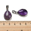 Natural Amethyst Pendants G-I358-B19-3