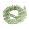 Imitation Jade Crackle Glass Beads Strands GLAA-Q108-05A-A05-2