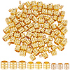 120Pcs 3 Styles Brass Beads KK-SP0002-64-1