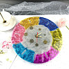 Flat Round Clock Wall Decoration Food Grade Silicone Molds SIMO-PW0001-419A-1