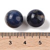 Natural Sodalite No Hole Sphere Beads G-K353-04B-08-3