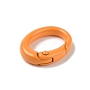 Spray Painted Alloy Spring Gate Rings AJEW-C035-01M-2