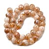 Heated Natural Citrine Beads Strands G-S362-105D-5