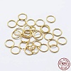925 Sterling Silver Open Jump Rings STER-F036-02G-1x9mm-1