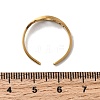 Adjustable 304 Stainless Steel Cuff Rings for Women LS-RJEW-F199-01G-3