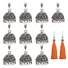 10Pcs Alloy Pendant Bails FIND-CA0011-52A-1