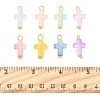 100Pcs Acrylic Pendant PALLOY-FS00039-02-5