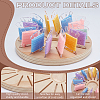 Wooden Bobbin Storage Holders DIY-WH0622-249-4