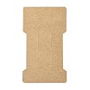 Kraft Paper Hair Clip Display Cards DIY-B061-06A-08-2