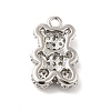 Brass Micro Pave Cubic Zirconia Pendants KK-Q772-05P-2