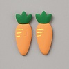 Opaque Resin Cabochons RESI-WH0029-52B-1
