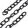 Oxidation Aluminum Faceted Curb Chains LS-CHA-TAC0003-01EB-B-1