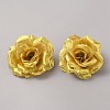 20Pcs Polyester Artificial Flower Head AJEW-LP0001-25-1