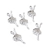 Alloy Crystal Rhinestone Pendants ALRI-C008-39P-3