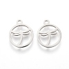 Non-Tarnish 304 Stainless Steel Charms STAS-I151-45P-1