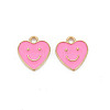 Alloy Enamel Charms ENAM-T016-12D-RS-2