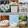 SUPERFINDINGS Plastic Imitation Rattan Wicker DIY-FH0005-79-5