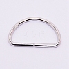 Zinc Alloy D Rings PALLOY-WH0070-95P-2