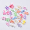 Opaque Acrylic Charms MACR-Q239-010-1