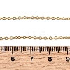 304 Stainless Steel Cable Chain Necklaces STAS-O053-11G-3